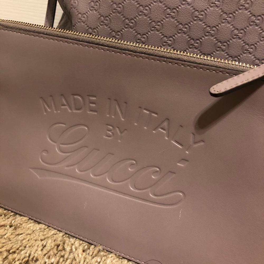 Authentic Gucci MicroGuccissima Craft Tote Medium - Picture 5 of 15